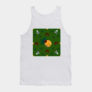 Christmas Bell - green Tank Top